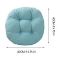 thumbnail image 2 of RKSTN 40Cm Diameter Solid Color Cushion Light Blue F, 2 of 4