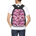 thumbnail image 4 of Fuzoiu Orchids Flowers Print Large Capacity Backpack,Travel Backpack,Laptop Bag,College School Rucksack Bag,for School, Travel & Outdoor Activities, 4 of 6