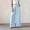 Light Blue, variant on CHEEREAM Dress Pants For Womens Casual Slacks Work Pleated Trousers High Waist Wide Leg Dressy Pockets Bottom Loose Fit