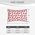 thumbnail image 4 of Daiia Cartoon Strawberry Bedding Waterproof Pillow Protector Zippered Queen – Bed Bug Proof Pillow Encasement-20"x30", 4 of 6