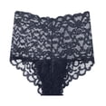 thumbnail image 5 of B91xZ Culottes pour Femmes en Microfibre Extensible Taille Basse, Marine TTG, 5 of 5
