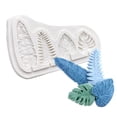 thumbnail image 3 of Molde de pastel Bearachild Fondant en forma de hoja Silicona, 3 of 6