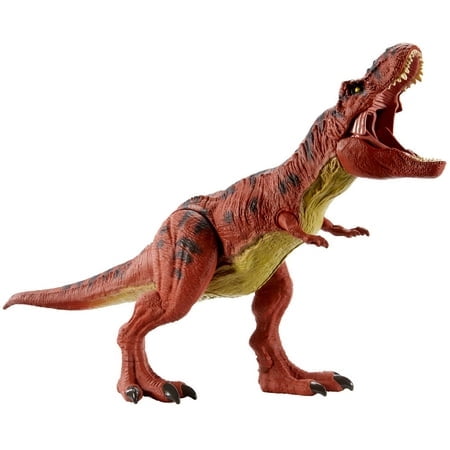 Monde Jurassique Parc Électronique Sensation Réelle Tyrannosaurus Rex Rouge Exclusif 93 Classique