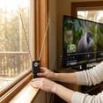 thumbnail image 4 of Indoor antenna – clear TV digital – small TV local channels – indoor metal plastic antenna – 2 pack, 4 of 4