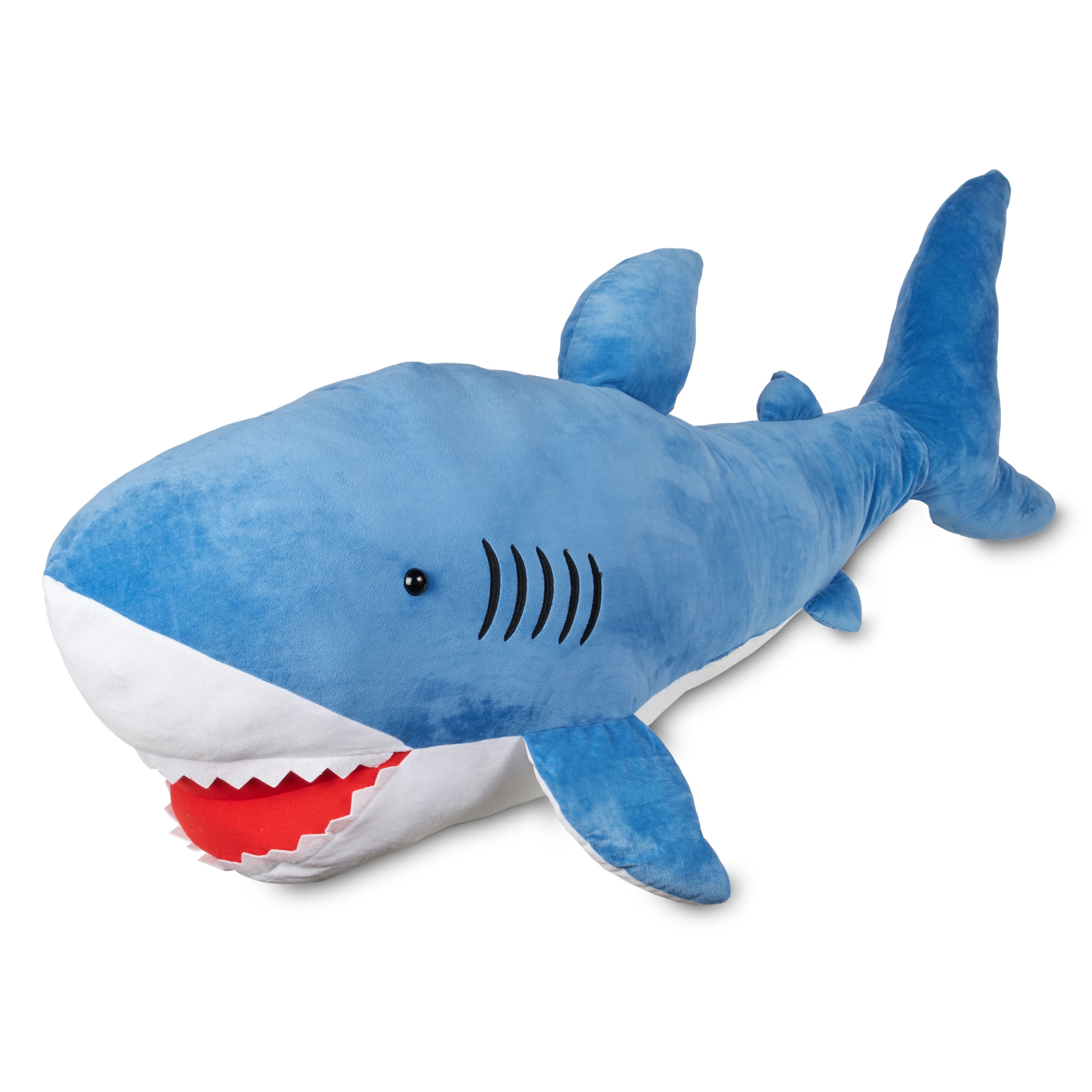 GIANT Stuffed Animal Shark Plush - Walmart.com - Walmart.com