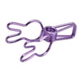 thumbnail image 4 of 20 Pcs Pince à Ressort à Liant Métallique Creux Polyvalent, Forte Force de Serrage avec Conception Creuse pour Documents, Certificats, et Plus Encore, 4 of 8