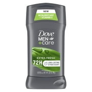 2X - Dove Men's Antiperspirant Deodorant Stick Extra Fresh 2.7 oz