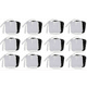 thumbnail image 1 of 40 electrodos para dispositivo de estimulación eléctrica TENS/EMS con conector de 2 mm, 40 x 40 cm., 1 of 5