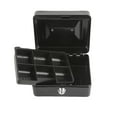 thumbnail image 3 of EHJRE Metal Cash Box with Lock Case Container with Keys for Kids Girls Boys Prizes Black, 3 of 9