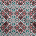 thumbnail image 1 of oneOone Cotton Poplin Red Fabric Abstracts Fabric For Sewing Printed Craft Fabric By The Yard 42 Inch Wide-SQ, 1 of 6