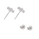 thumbnail image 5 of EeaseMX pares de pendientes de copo de nieve, pendientes navideños, delicados pendientes de plata, joyería de moda, regalo para mujer, 5 of 7