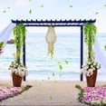 thumbnail image 2 of 2 uds plantas artificiales helecho plástico verde pared falsa plantas de helechos para decoración de jardín boda, 2 of 8