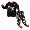 thumbnail image 5 of TOWED22 Toddler Baby Boy Clothes Letter Print Boy Crewneck Sweatshirt and Pants Set 2Pcs Fall Outfit Size:8-9 Y,Color:Red, 5 of 5