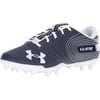 Under Armour Men's Nitro Low MC Football Cleat, Midnight Navy/White, 9 D(M) US