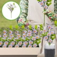 thumbnail image 2 of SLYNSHome Artificial Flowers Outdoor Spring Decoration Purple Wildflowers Fake Daisies Flower Bundles UV Resistant Faux Greenery Plant Stem for Home Decor, 2 of 7