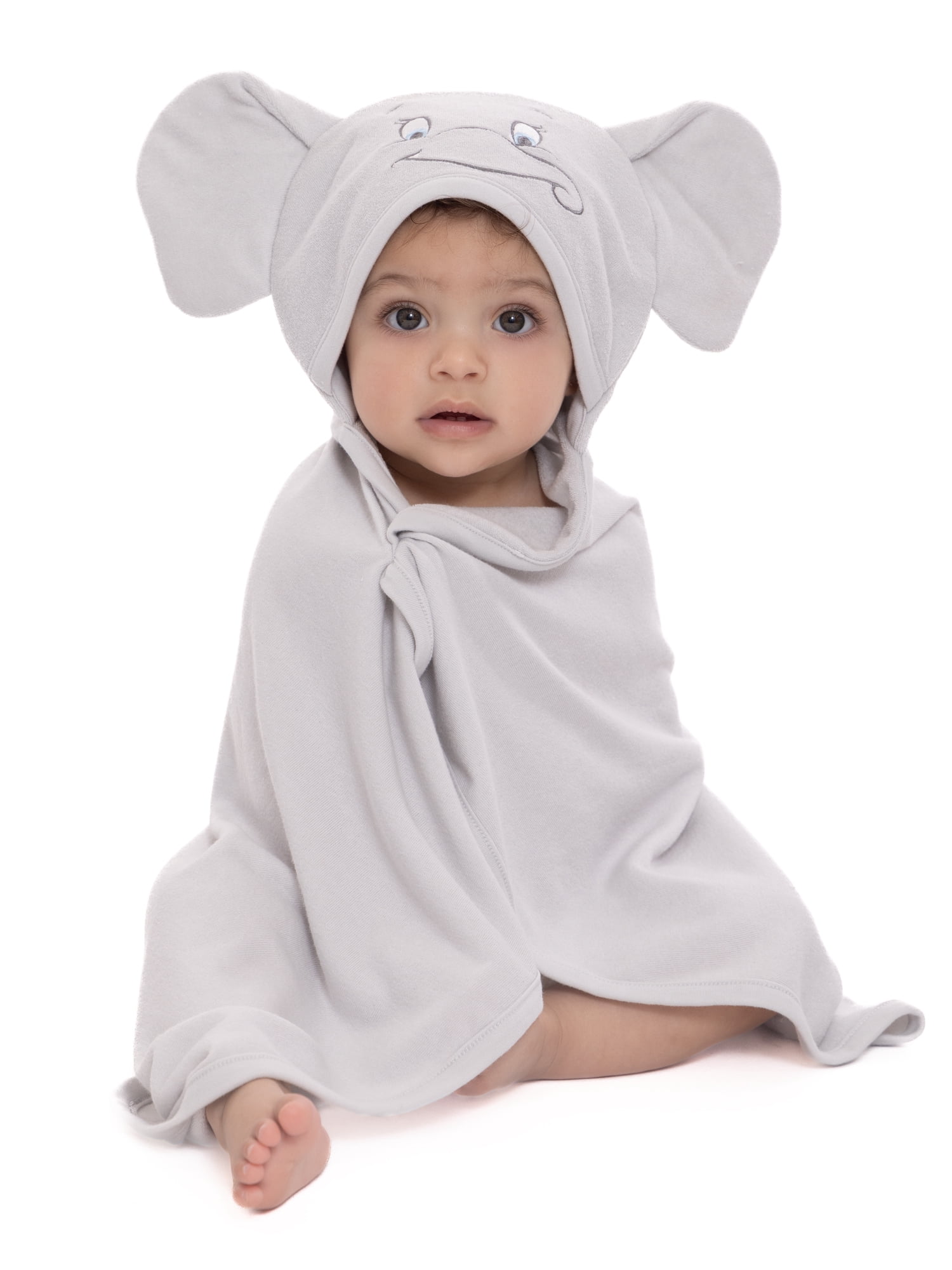 Disney Baby Wishes and Dreams Character Infant Baby Bath Set with Hooded Towel and Washcloths, 3-Piece, One Size