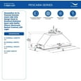 thumbnail image 3 of Streamline 34 in. Pescara Ducted Insert 350 CFM Range Hood in Brushed Stainless Steel with Baffle Filters, Electronic Button Control, LED Light, 3 of 9