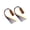 2 brown, variant on 2/4/6Pcs Religious Inspired Bookmarks Leather Bible Bookmarks with Colorful Ribbon for Book Lover Writer Reading Aid