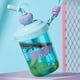 thumbnail image 1 of Vaso Mezclador de Proteína En Polvo Awc240509004 | Botella de Agua Grande de Plástico de 580 Ml con Pajita | Diseño Antiderrames y Antifugas | Transparente, Inodoro y Duradero | Artículos Deportivos, 1 of 4