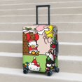 thumbnail image 2 of Lsque Sanrio Printed Luggage Cover, Travel Luggage Protector,Scratch and Dirt Resistant, Fits 18-32 Inch Luggage - X-Large, 2 of 9