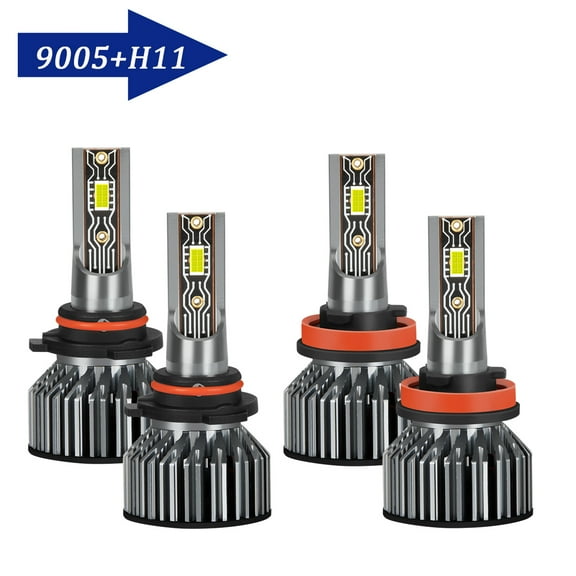 HMCYCI For Subaru Impreza 2012-2023 Combo LED Headlight High Low Beam Light Bulbs