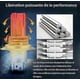 thumbnail image 2 of 24V H4 LED Headlight Bulbs 6500K White High Low Beam Conversion Kit (2pcs), 2 of 5