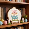 thumbnail image 4 of Creatine Easter Bunny Embroidery Complete DIY With Colorful Threads Needles And Easy For Beginners, 4 of 5