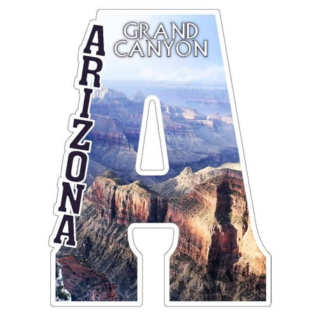 

Arizona Grand Canyon Capital A Collage Design Fridge Magnet