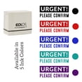 thumbnail image 7 of Printtoo Urgent Please Confirm Self Inking Rubber Stamp Pre-Inked Office Stamp- Home Office Business Stationery, 47 x 20 mm Purple, 7 of 7