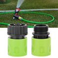 thumbnail image 2 of 2pcs 3/4" Male Female Thread Hose Tap Connector Garden Water Pipe Adapter (US Type), 2 of 7