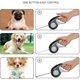 thumbnail image 2 of Correa retráctil para perros y gatos, cuerda de tracción telescópica, correa retráctil para gatos y perros pequeños, 5 m, máximo 15 kg (negra), 2 of 5