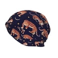 thumbnail image 2 of Fuzoiu Leopard Print Print Winter Beanie Hat for Men & Women,Warm Knit Cap,Women Windproof Watch Hat,Knit Warm Unisex Beanie, 2 of 7