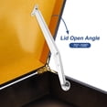 thumbnail image 4 of Uxcell 2Pcs Lid Support Hinge, 150N Gas Struts Soft Close Folding Lid Stay Hinges, 4 of 6