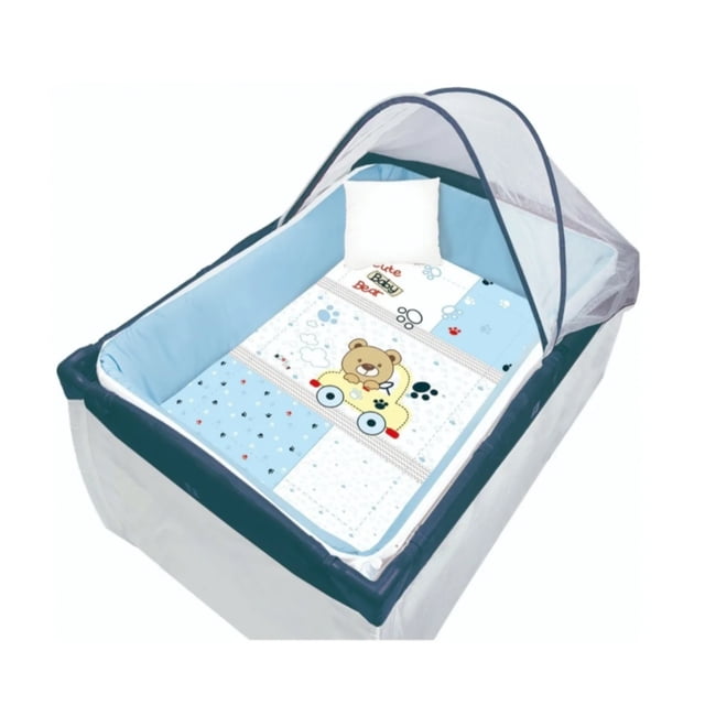 Set De Edredon Para Corral/Minicuna Baby Baby Bear Bear