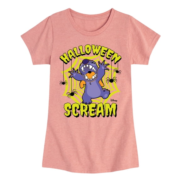 Disney - Lilo & Stitch Fitted Short Sleeve Graphic T-Shirt