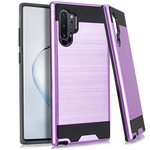 Samsung Galaxy Note 10 Plus Phone Case, 2-Piece Style Hybrid Shockproof Hard Case Cover with