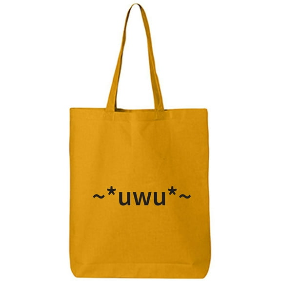 uwu Cotton Canvas Tote Bag