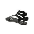 thumbnail image 3 of New Women Breckelles Jovie-32 Leatherette Ankle Buckle Gladiator Thong Sandal Sz, 3 of 5