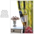 thumbnail image 5 of Wine Curtains, Delicious Wine On Barrels, Vineyard Rustic Harvest, Bedroom Living Room Kitchen Decor Curtains Set of 2, 42x63 Inches. Orange-Red, 5 of 6
