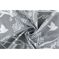 thumbnail image 5 of Dainty Home 13-Piece Bathroom Set Bird Waffle Weave Fabric Shower Curtain and 12 Hooks, 5 of 7