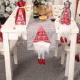 thumbnail image 2 of Christmas Christmas Gnome Long Legs Tablecloth Christmas Rustic Tablecloth Gray Tablecloth for Christmas Holiday Decorations and Christmas Celebrations (Gray), 2 of 8