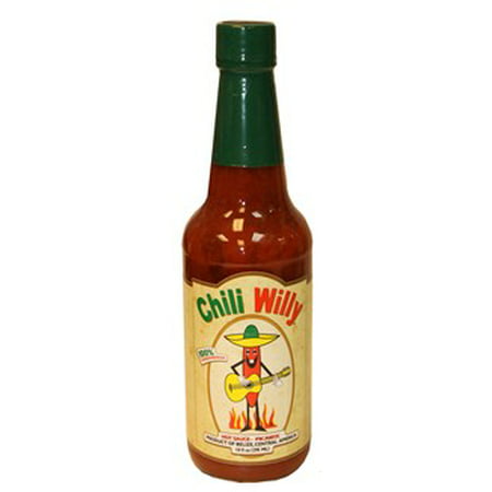 Chili Willy Habanero Hot Pepper Sauce.  5 oz (Best Tasting Chili Pepper)