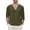 C90/Green357, variant on Rggeeun Mens T-Shirts Solid Color Long Sleeve V Neck Loose Fit Soft Breathable for Summer Evening Party Cool Tee,Black,Xl