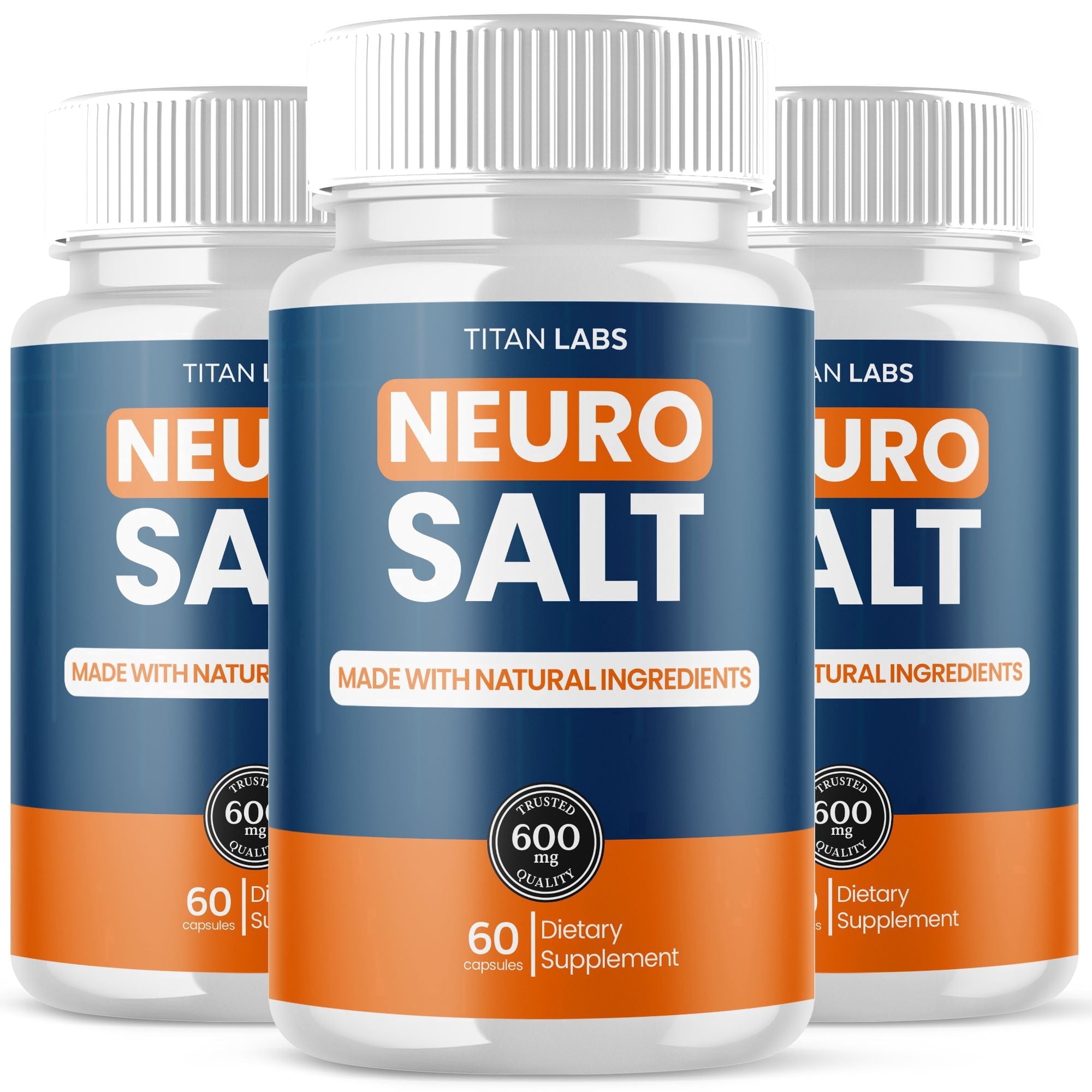 Neuro Salt Advanced Brain Support Formula Supplement NeuroSalt 180 Capsules