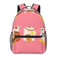 thumbnail image 1 of Easygdp Cute Cat Mochila Ergonómica Versátil para Laptop - Múltiples Bolsillos, Correas Ajustables, Unisex para Escuela, Viajes y Actividades al Aire Libre-One Size, 1 of 5