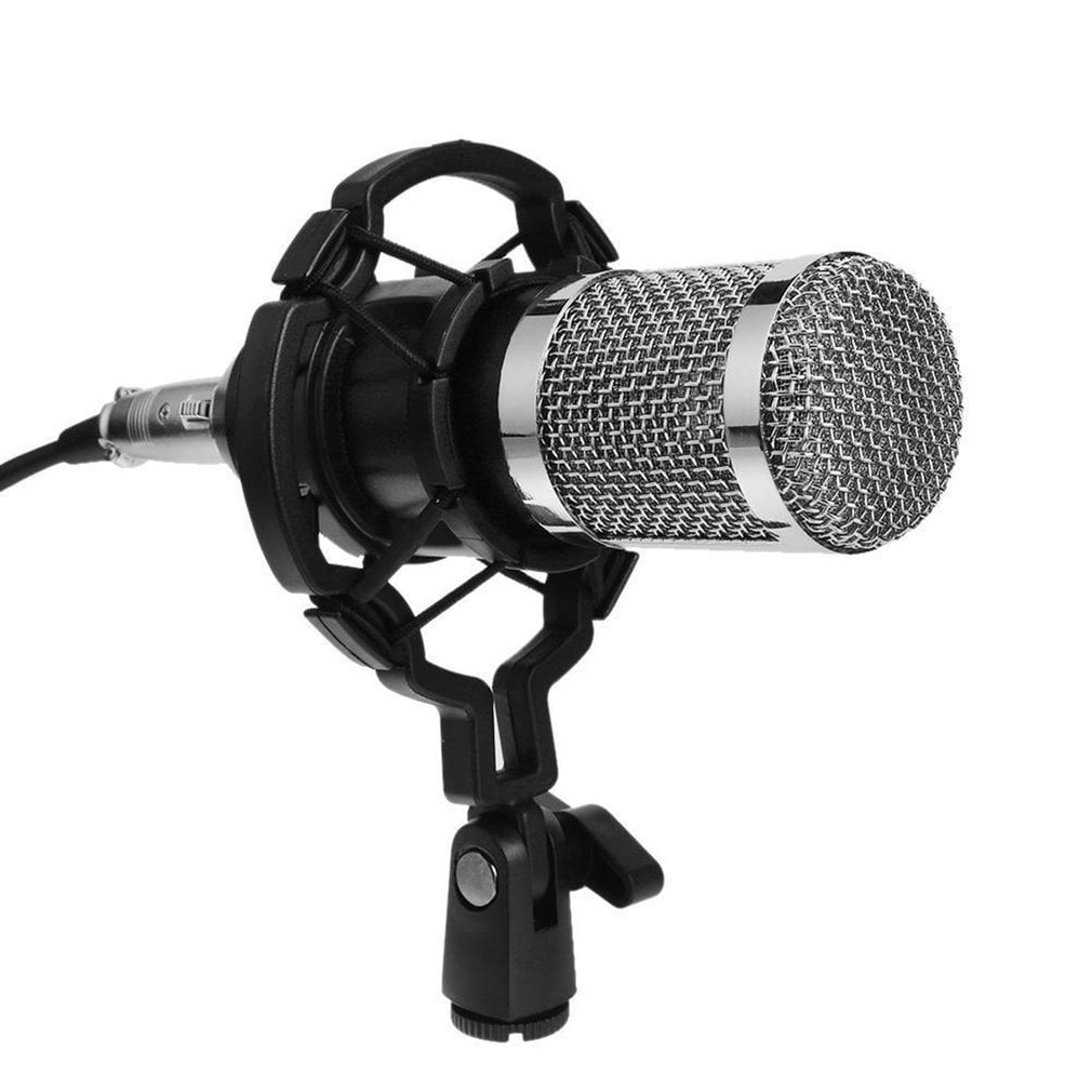 BM800 Studio Condenser Microphone Mic Cardioid Audio Sound Recording Shock Mount 