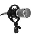 thumbnail image 1 of BM800 Dynamic Condenser Microphone Sound Studio Audio Recording Mic with Shock Mount for Broadcasting KTV Singing, 1 of 7