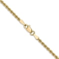 thumbnail image 2 of 14K 2.25mm Solid Regular Rope Chain 7  inches, 2 of 5