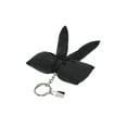 thumbnail image 3 of No Boundaries Women's Bag Charm, Black Puffer Bow, 3 of 6