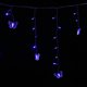 thumbnail image 3 of Cortina de luces LED con forma de mariposa azul, decoración navideña para bodas, enchufe estadounidense, 3 of 5